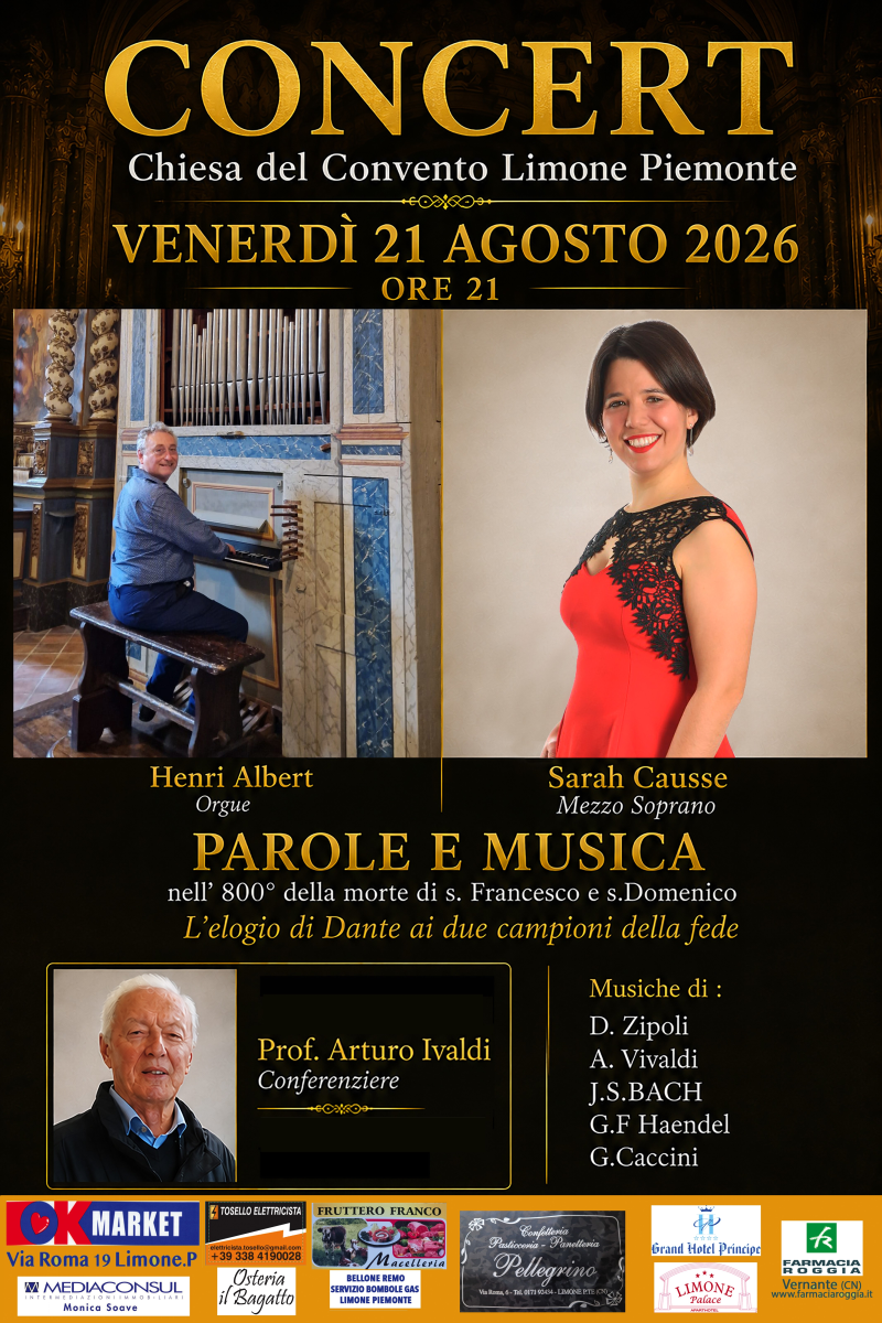Affiche du concert